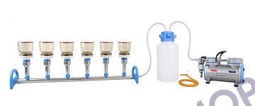 Многоканальные приборы вакуумного фильтрования с магнитными держателями фильтров MultiVac 610-MS-T