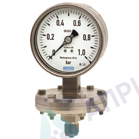 Поверка манометров с мембраной модели 432.56, 432.36