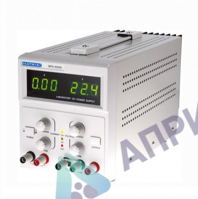 Поверка источника питания MPS