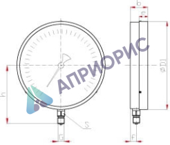 Поверка манометров котловых Тип ТМ, серия 10
