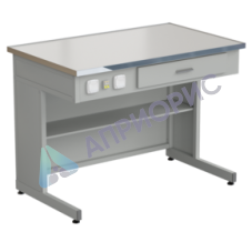 Стол демонстрационный с электрикой 1212*750*900, раб. поверхность - LABGRADE-лайт