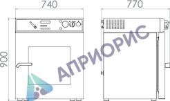 Аттестация сушильного шкафа Binder VD 115