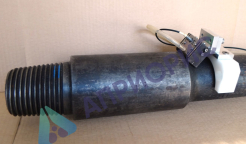 Преобразователи для УЗК ниппельной части бурильной трубы