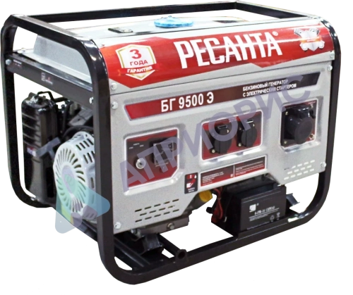 Бензиновый генератор Ресанта БГ 9500 Э