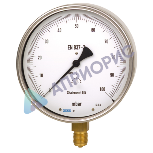 Поверка манометров точных измерений модели 610.20, 630.20