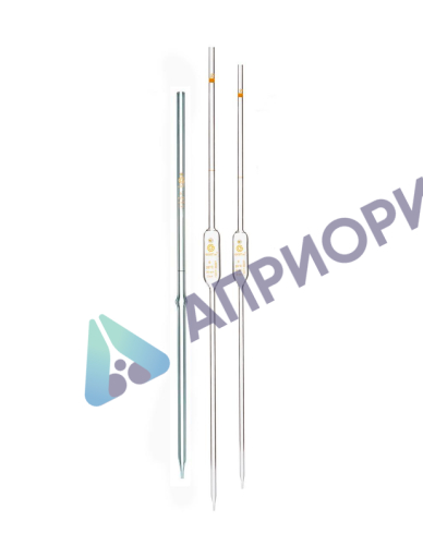 Поверка пипеток с одной отметкой классов AS, B Schott Duran