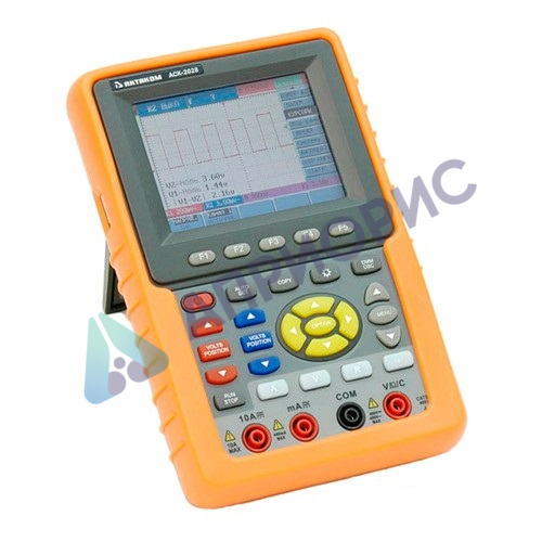 Поверка осциллографа-мультиметра двухканального цифрового Актаком АСК-2028