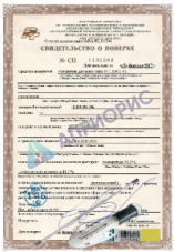 Поверка метастатического термометра