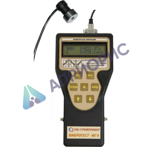 Поверка виброметра Вибротест-МГ4