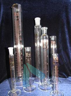 Поверка цилиндра мерного 2-го класса точности исп. 1, 2, 4.