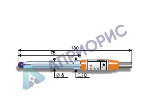 pH-электрод ЭС-10607/4 (стеклянный)