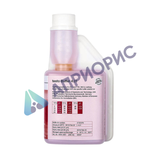 Буферный раствор Testo pH=4,01
