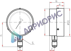 Поверка манометров стандартного исполнения Тип ТМ, серия 10 М2