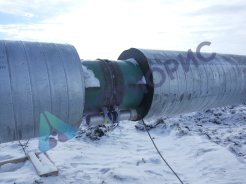 Магнитное устройство крепления моноблока «0,3 СБК 200» на трубу