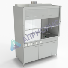 Шкаф демонстрационный специализированный, с электрикой 1500х800х2140, раб. поверхность - НЕРЖАВЕЮЩАЯ СТАЛЬ