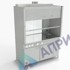 Шкаф демонстрационный специализированный, с электрикой 1500х800х2140, раб. поверхность - НЕРЖАВЕЮЩАЯ СТАЛЬ