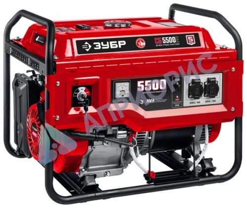 Бензиновый генератор ЗУБР СБ-5500Е