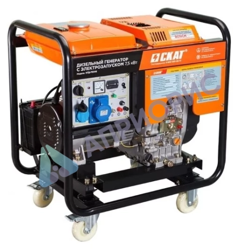 Дизельный генератор СКАТ УГД-7500Е