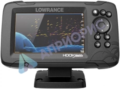 Эхолот-картплоттер Lowrance HOOK2-5 SPLITSHOT US COASTAL/ROW