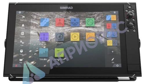 Многофункциональный дисплей SIMRAD NSS16 evo3 with world basemap