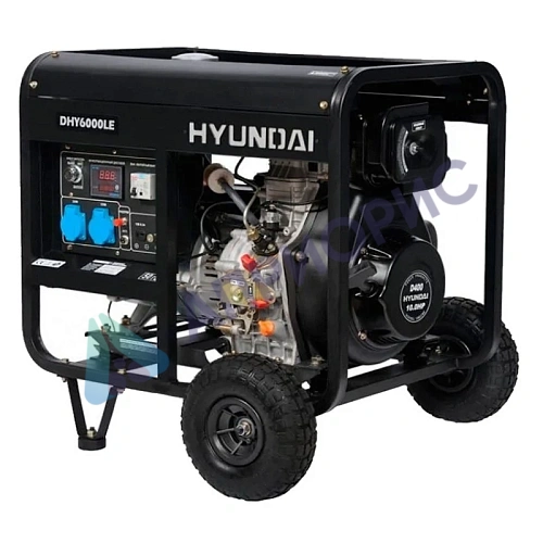 Дизельный генератор Hyundai DHY 6000LE