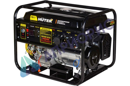 Бензиновый генератор HUTER DY8000LXA