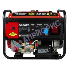 Бензиновый генератор DDE G650E3