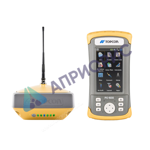 Комплект приемника Topcon Hiper VR UHF/GSM и контроллера FC-500