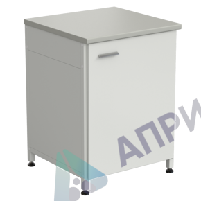 Тумба 3 ящика 610х610х850, верхний ящик - роликовые направляющие, нижние ящики - направляющие полного выдвижения, LABGRADE-лайт