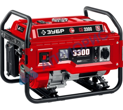 Бензиновый генератор ЗУБР СБ-3300