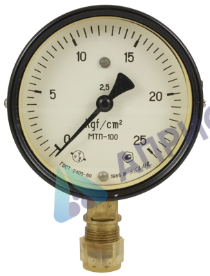 Поверка манометров МТП-100/1-ВУМ