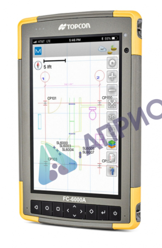 Полевой контроллер TOPCON FC-6000A с GSM модемом с ПО Magnet Construct (3 года)