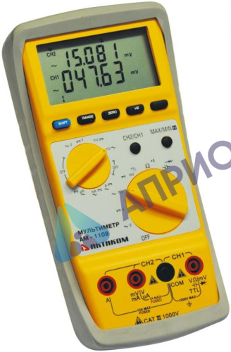Поверка мультиметра цифрового Актаком АМ-1109