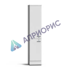 Шкаф для оборудования 400х500х2000 мм серый