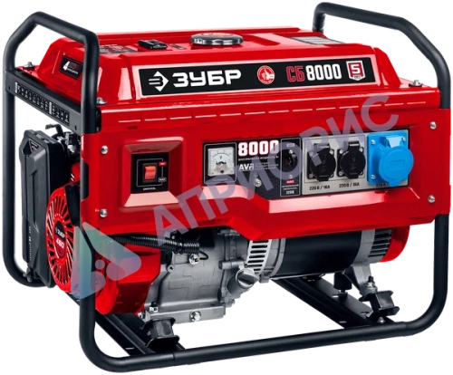Бензиновый генератор ЗУБР СБ-8000