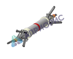 Внутритрубная тележка для труб Ø 1020 ÷ 1420 мм в комплекте с 2-мя ИАП (12 Ач)