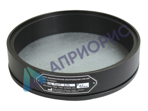 Лабораторное сито из оцинкованной стали TAGLER СЛК-200 (d 1,1 мм)