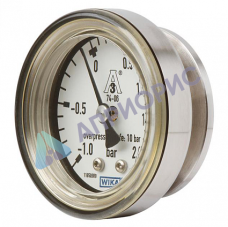 Поверка манометров с монтируемой заподлицо мембраной PG43SA-C