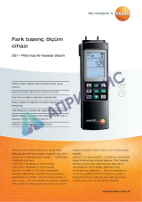 Поверка манометра Testo 521-3