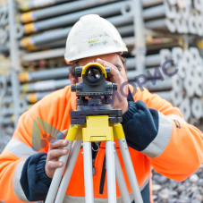 Комплект оптический нивелир Leica NA 524 штатив рейка - 3 в 1 с поверкой