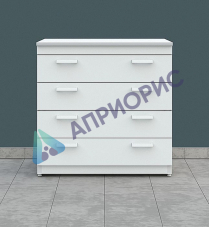 ТУМБЫ ВСТРАИВАЕМЫЕ (С 4 ЯЩИКАМИ) ВЫСОТА 900