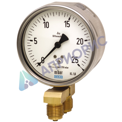 Поверка манометров дифференциального давления модели 716.11, 736.11