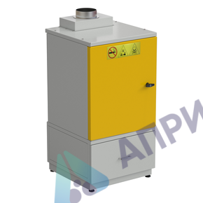 Шкаф для хранения горючих жидкостей 600х600х1210 мм, серый