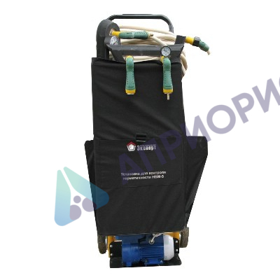 Установка для контроля герметичности (насос НВМ-5, 220В, 1,4 л/с, 9 кг) для рамок с ВБУ