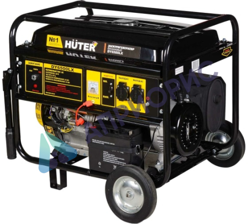 Бензиновый генератор HUTER DY6500LX