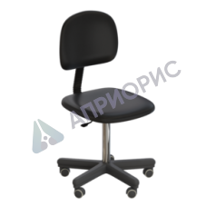 Стул офисный на роликах (высота 410-540 мм) (кож.зам.)