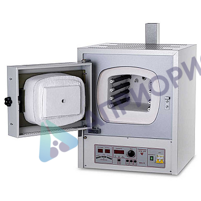 Муфельная печь ЭКПС-10/1250 СПУ мод. 4107 (10 л, 200...+1250 °С, с вытяжкой)