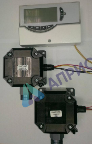 Поверка сигнализатора газа RGW в комплекте с внешними сенсорами SGW