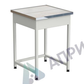 Стол-приставка 610х610х850 мм, раб. поверхность - КЕРАМИКА