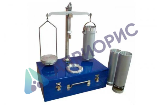 Поверка пурки литровой с падающим грузом У1-ПХ1